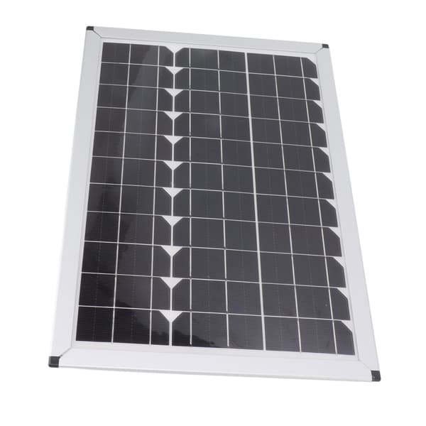 100W Solpanel Kit Monokrystallinsk Solcellemodul med Vandtæt 20A 12V 24V Controller til Bilcamping