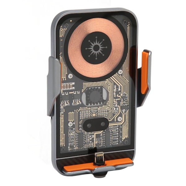 Trådløs Biloplader Auto Klemme Biltelefonholder 15W Maksimal QI Hurtigopladning Montering C11