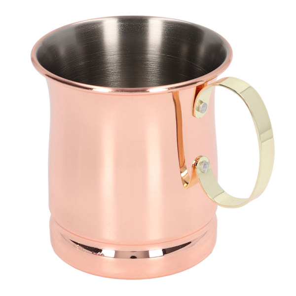 400 ml rustfritt stål cocktailkrus, rustforebygging, barutstyr til hjem, kontor, skole, bar, roségull
