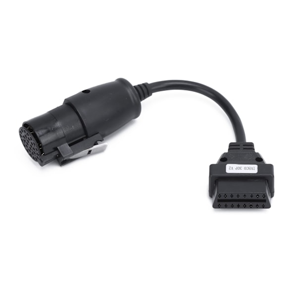 OBD2 30-bens‑16-bens Diagnostisk Kabeladapter 250 mm/9,8 tommer Længde Udskiftning til IVECO Lastbiler