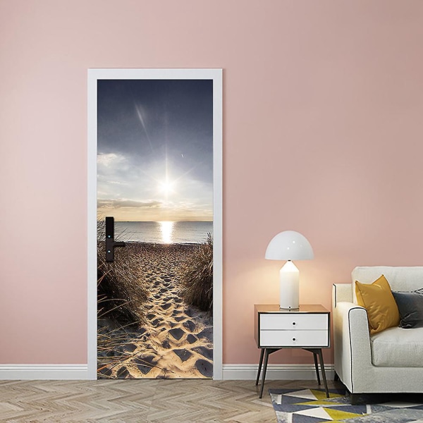 3D maisema auringonnousun ovitarra Viinikellari valokuvaseinämaalaus PVC vedenpitävä tapetti 95x215cm makuuhuoneen kylpyyn
