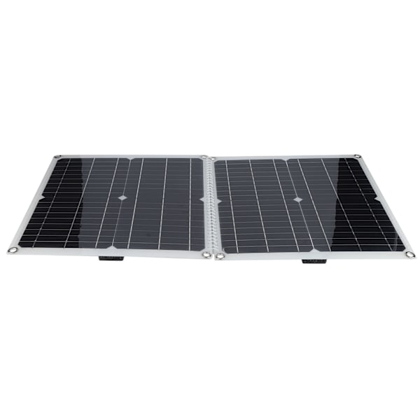 50W Foldable Utendørs Solcellepanel Vanntett Solcellepanel Lader for Mobiltelefon Bærbar PC