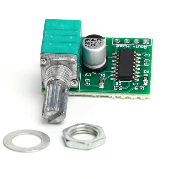 PAM8403 5V Mini Digital Effektförstärkarkort Modul USB-driven 3W Strömbrytare