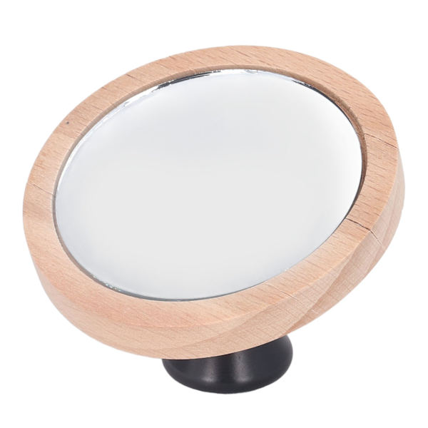 Kaffe Refleks Speil 360 Graders Roterende Kaffe Tamper Refleks Linse for Restaurant Hjem Reise Svart