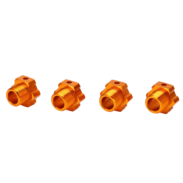 4 ST RC hex-koppling aluminiumlegering Orange höghållfast RC hex-kombinator för ZD Racing 1/7 MX 07
