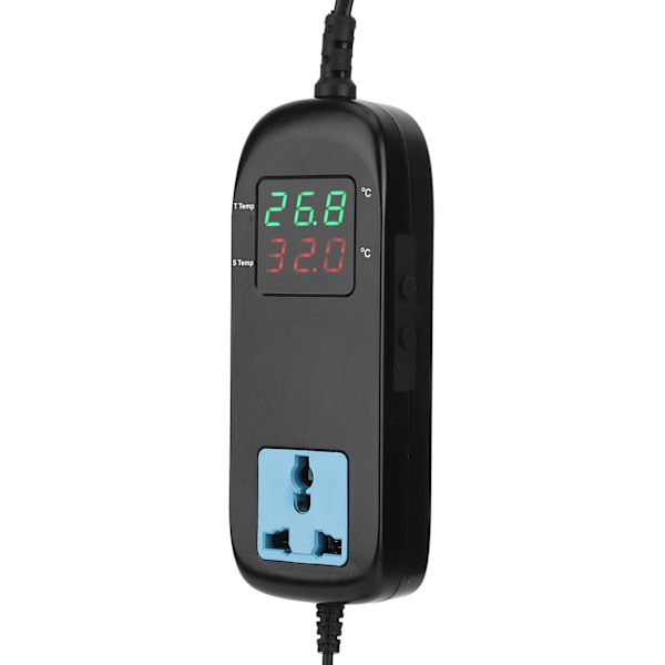Inkubator termostat elektronisk varme termostat digital temperaturregulator EU 90V~250V