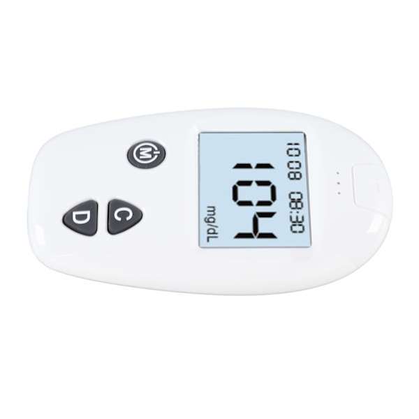 Blodsukkermåler Kit 50 stk. Teststrimler 50 stk. Lancetter Automatisk Blodsukkermåler med Lancetpen Type 1 (mg/dL)