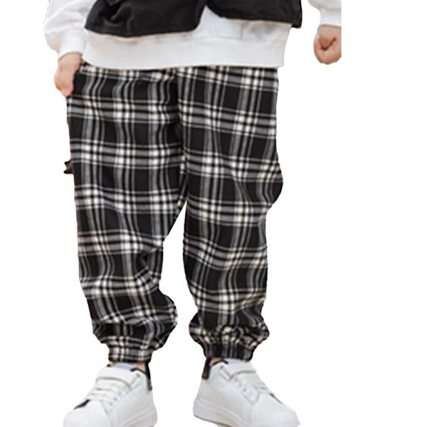 Barnas Avslappende Joggebukser Varme Plysj Komfortable Bukser for Små og Mellomstore Barn Skole Daglig 150 for 135 til 145 cm / 53,1 til 57,1 tommer Høyde