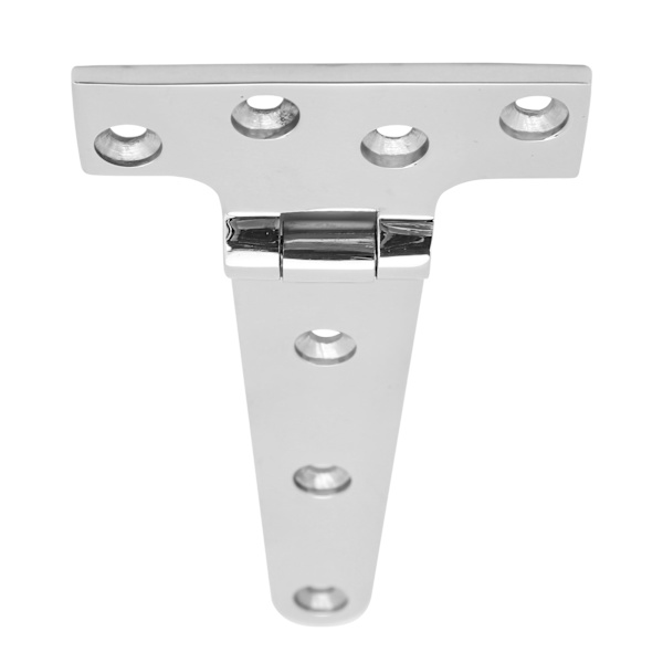 T-muotoiset ovetangot ruostumattomasta teräksestä, raskaskalustoiset metalliset saranat, veneiden korvaavat (76x152mm/3.0x6.0in)