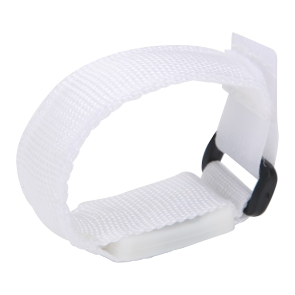 2 cm utomhus nattlöpare Armband LED lysande justerbart armband Cykelarmband Vit