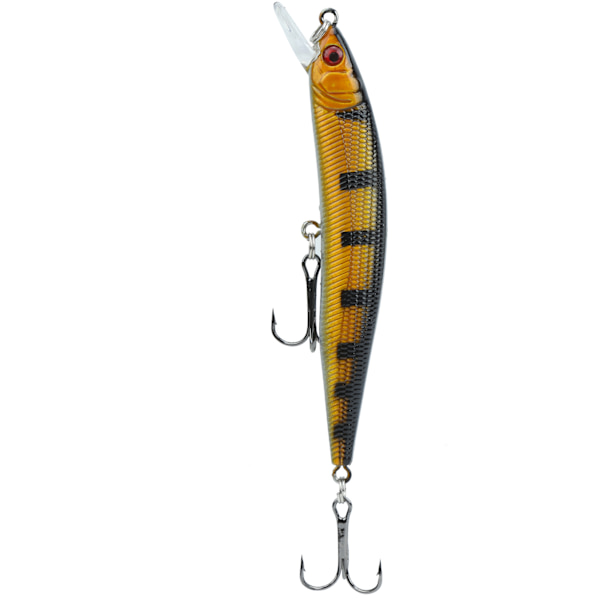 5 stk plastsimulering Minnow Long Shot lokkeagn med diskantkrok fiskeutstyr10#