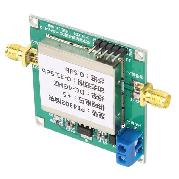 PE4302 Digital RF-dempemodul RF høy linearitet 0,5dB trinnmodul