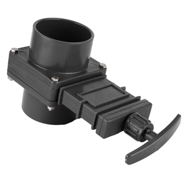 63 mm ABS RV vandportventil stor diameter højeffektiv spildevandsventil til campingvogn