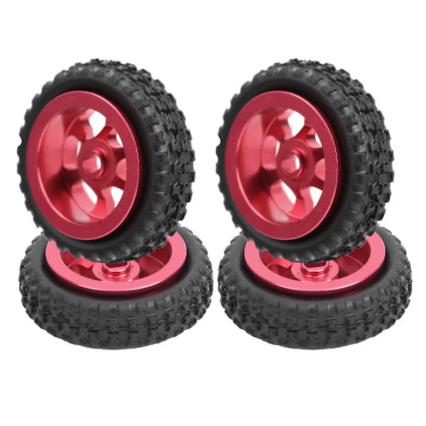 RC metallhjulnav med set för WLtoys K989 fjärrkontrollbilar 1/28Röd