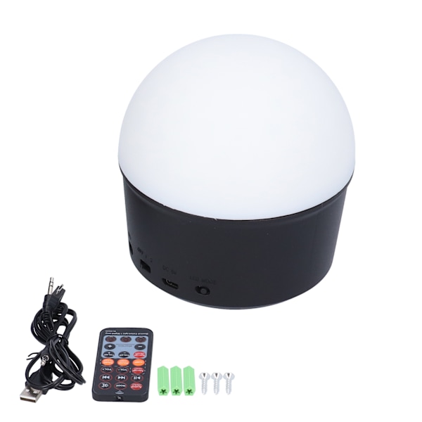 Yöprojektorin valo Bluetooth-musiikkikaiutin LED-valo kaukosäätimellä juhliin