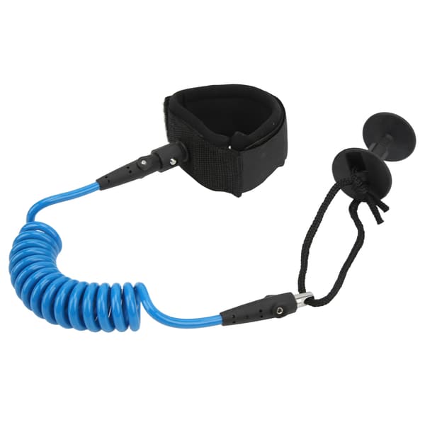 5,5 mm 1,2 meter Paddle Board Handledsrem Elastisk TPU Handleds Surf Leash Stand Up Paddle Leash för Surfbräda Blå