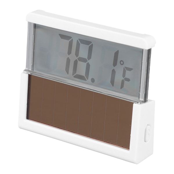 Solcellsdriven Digital Akvarietermometer med Transparent LCD-Skärm Hög Noggrannhet för Fisktank