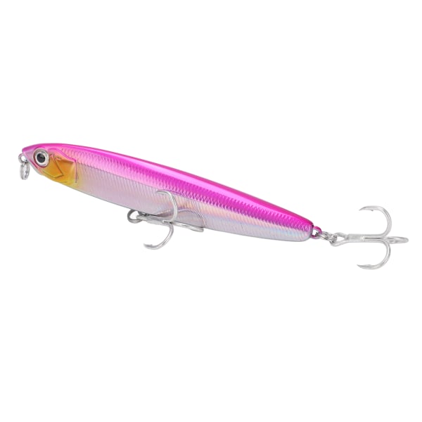 Simulering Hard Bait 24g Minnow Lure Swimbaits Rustfri med 2 kroker for Long Shot Seawater Boat Fishing#3