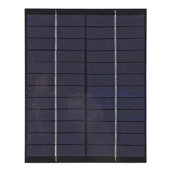 5.2W 12V Mini Solpanel Polykrystallinsk Silicium Solar DIY Modul System 5521DC Output