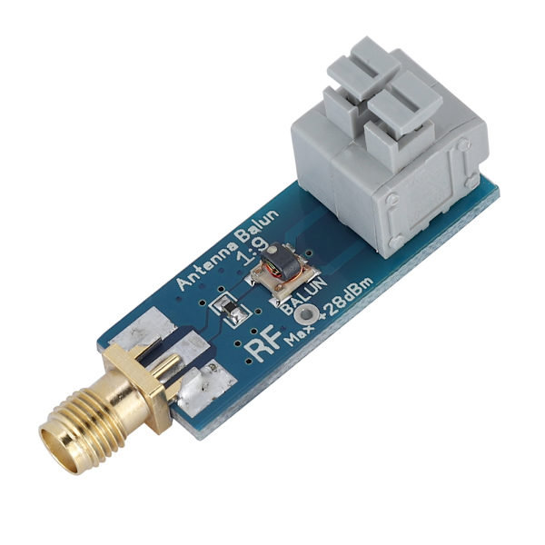 One Nine Fullt monterad Mycket låg insättning Bekväm förlust Tiny Low Cost 1:9 HF-antenn