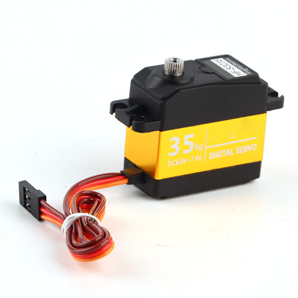 35KG Digital Servo Metal Gear Högt vridmoment Vattentät HF-S3235 för 1:8 1:10 RC Bilbåt