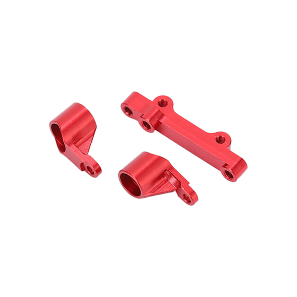 Alumiiniseoksesta valmistettu ohjausryhmän kokoonpano RC-auton päivitysosat LOSI 1/18 Mini T 2.0 2WD Punainen