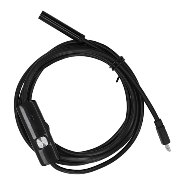 USB industriell endoskop med 6 LED-lampor 7 mm sondrör inspektionskamera IP67 vattentät 2 meter / 6,6 fot