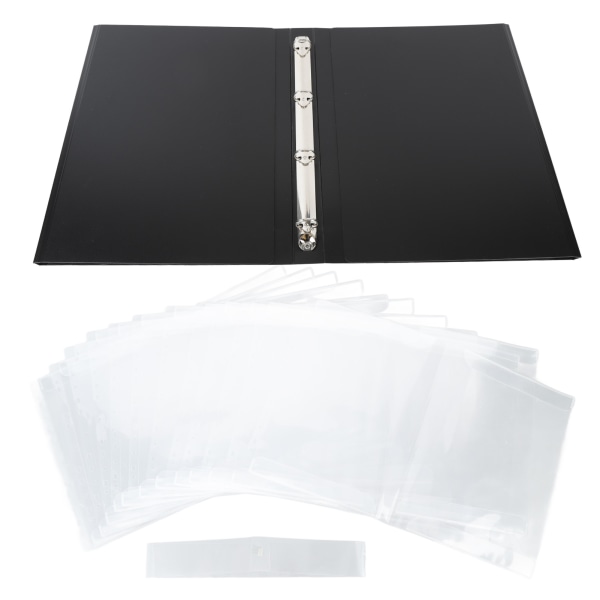 Nodemappe A4-størrelse Klaverpartiturbindemiddel Aftageligt 4-siders Udvid Papirfillagerholder