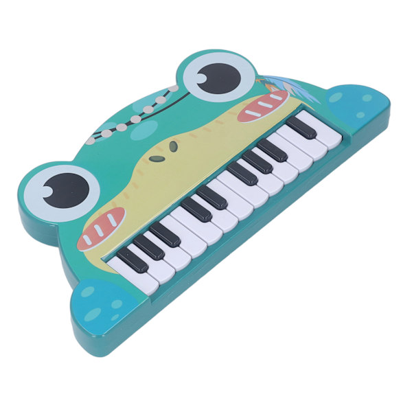 Elektroniskt Keyboard för Barn 22 Tangenter Pussel Tidig Utbildning Cartoon Djurform Barn Musikleksaker Elektroniskt Keyboard