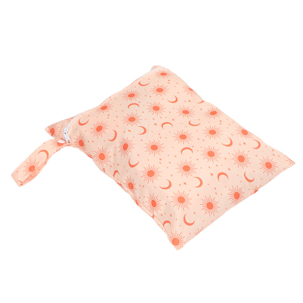 Babybleer Våde/Tørre Tasker Vandtætte Lynlås Knapper Ble Organiseringspose Multifunktionel Dagpleje Organiser XY001 EF440