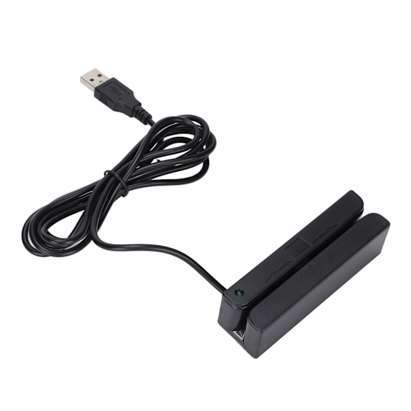 Kreditkortläsare USB Plug and Play Stöd Dubbelriktad Läsning Bred Användning Kortläsare för Bank POS-autentisering