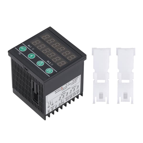 BERM 6-cifret multifunktionel tæller industriel samlebånd LED digital display timer meter 100-240VAC