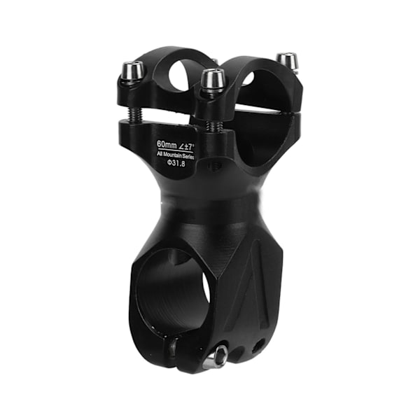 Aluminiumslegering Kort Styrstamme Riser Kort Cykelstamme til Mountainbike Racercykler 31,8x60mm