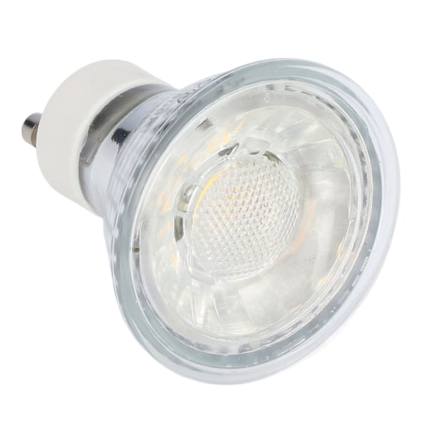 GU10 Lyspære 5W LED COB Lampe Pære Justerbar Lysstyrke Spotlys Pære til Soveværelse Kontor 220V Varmt Hvidt Lys 3000K