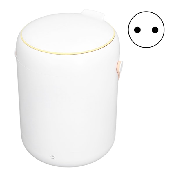 3L Bärbar Minitvättmaskin Smart Underkläder Tvättmaskin Blått Ljus Ren Minitvättmaskin EU 100‑240V Vit