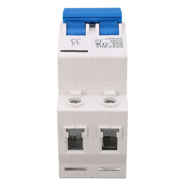 DC Miniature Afbryder DIN-skinne Montering Type B 2P 40A 500V til Solcelleanlæg DZ47 B63