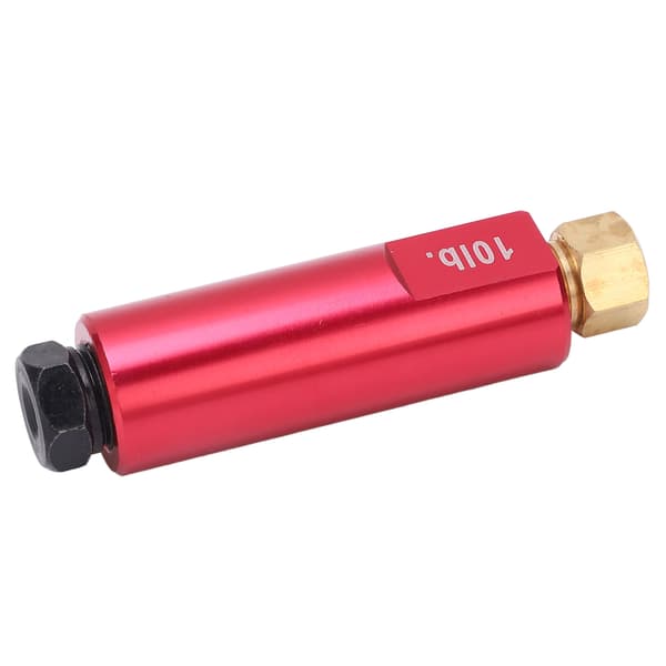 3/8‑24NPT Resttrycksventil 10Lbs Aluminiumlegering Hög Hållfasthet Universell Trumbroms Backventil
