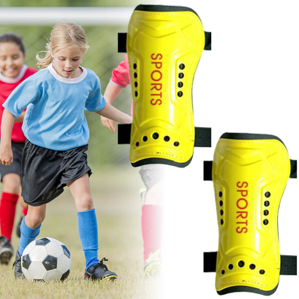 1 par børns skinnebensbeskyttere Højstyrke fodbold skinnebensbeskyttere til børn Fodbold skinnebensbeskyttere Benbeskyttere Sport sikkerhedsbeskytter
