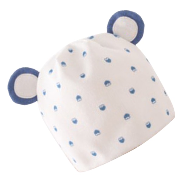 Nyfödd Hatt Benfri Söt Andningsbar Bomulls Baby Beanie Hatt Keps för 0 till 3 Månader Pojkar Flickor