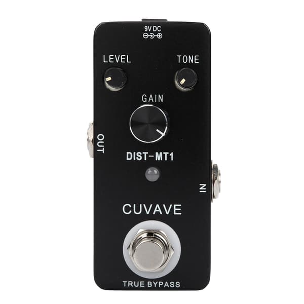 Distortion-MT1 Full Metal Shell Distortion Elektrisk Gitar Effektpedal True Bypass
