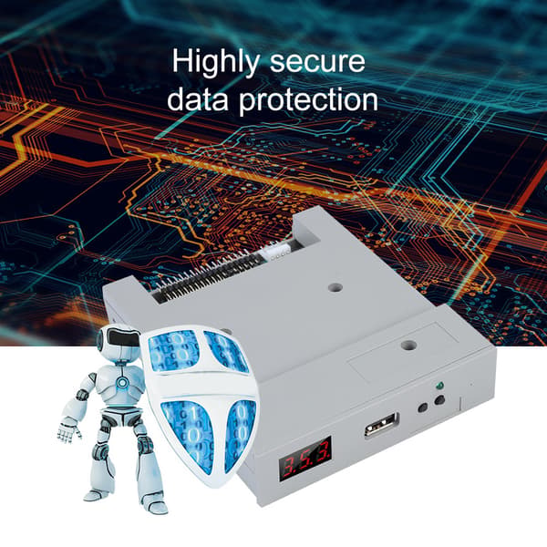 SFR1M44-U100 3.5in 1.44MB USB SSD Floppy Drev Emulator Plug and Play