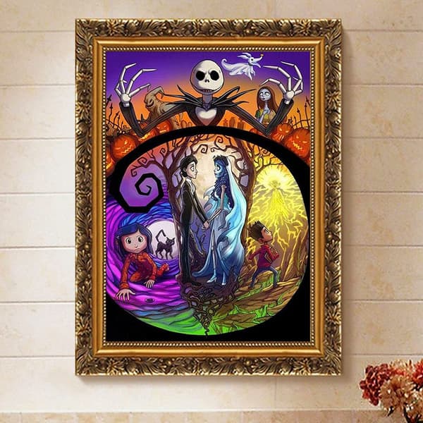 DIY diamantmaleri af Jack og Sally