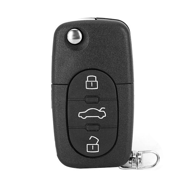 Bil Vikbar Nyckel Fob Skyddsfodral 3 Knappar ABS-skydd Biltillbehör Passar för S60