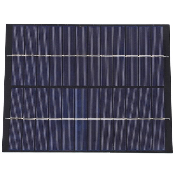 5.2W 12V Mini Solpanel Polykrystallinsk Silicium Solar DIY Modul System 5521DC Output