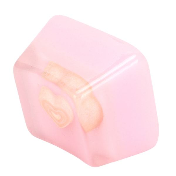 Hartsi Keycap Käsintehty Korroosionkestävä Universaali Mekaniikka Näppäimistö Tarvikkeet (Vaaleanpunainen Sydän)