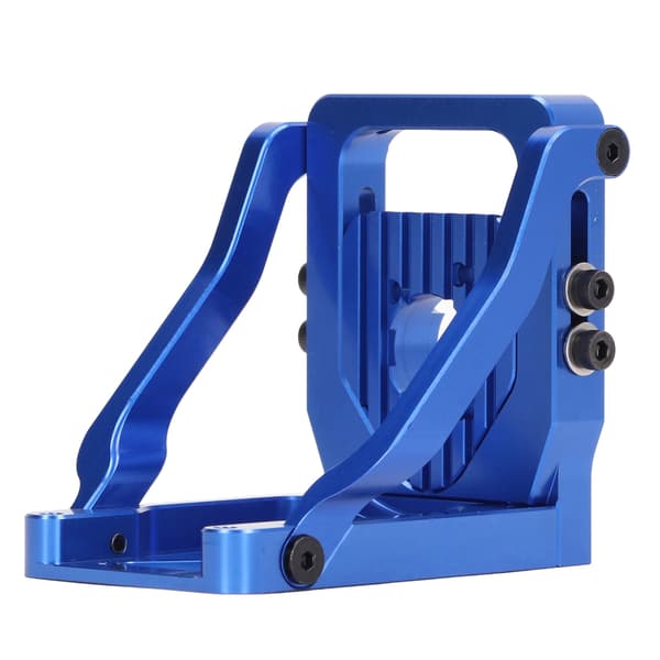 RC Snabbfäste Motorbas Aluminiumlegering Solid Konstruktion för TRAXXAS 1/6 XRT 8S 1/5 6S 8S Blå