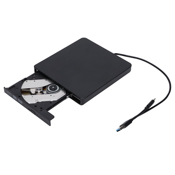 Optinen asema TypeC Ulkoinen USB Nopea Vakaa 5GB/s Plug and Play Hyvä Yhteensopivuus DVD-asema