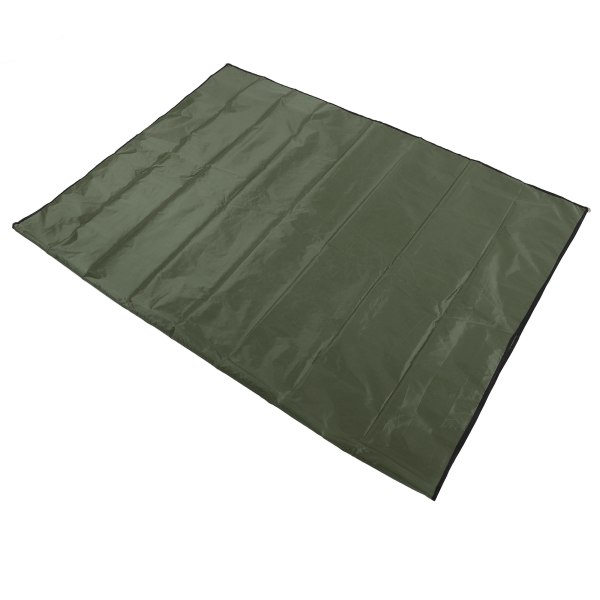 Solskygge Seil UV-blokk Sammenleggbar rektangulær markiseduk for gårdsplass hage svømmebasseng Army Green