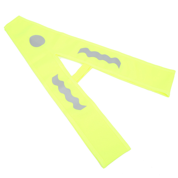 Refleksvest Lett Kanting Pustende Stoff Sklisikre Barer Polyester Nattsikkerhet Refleksvest