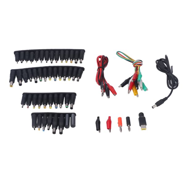 58 STK Bærbar PC Strømladeradapter Multifunksjonell Universal DC Strømforsyningsplugg for HP